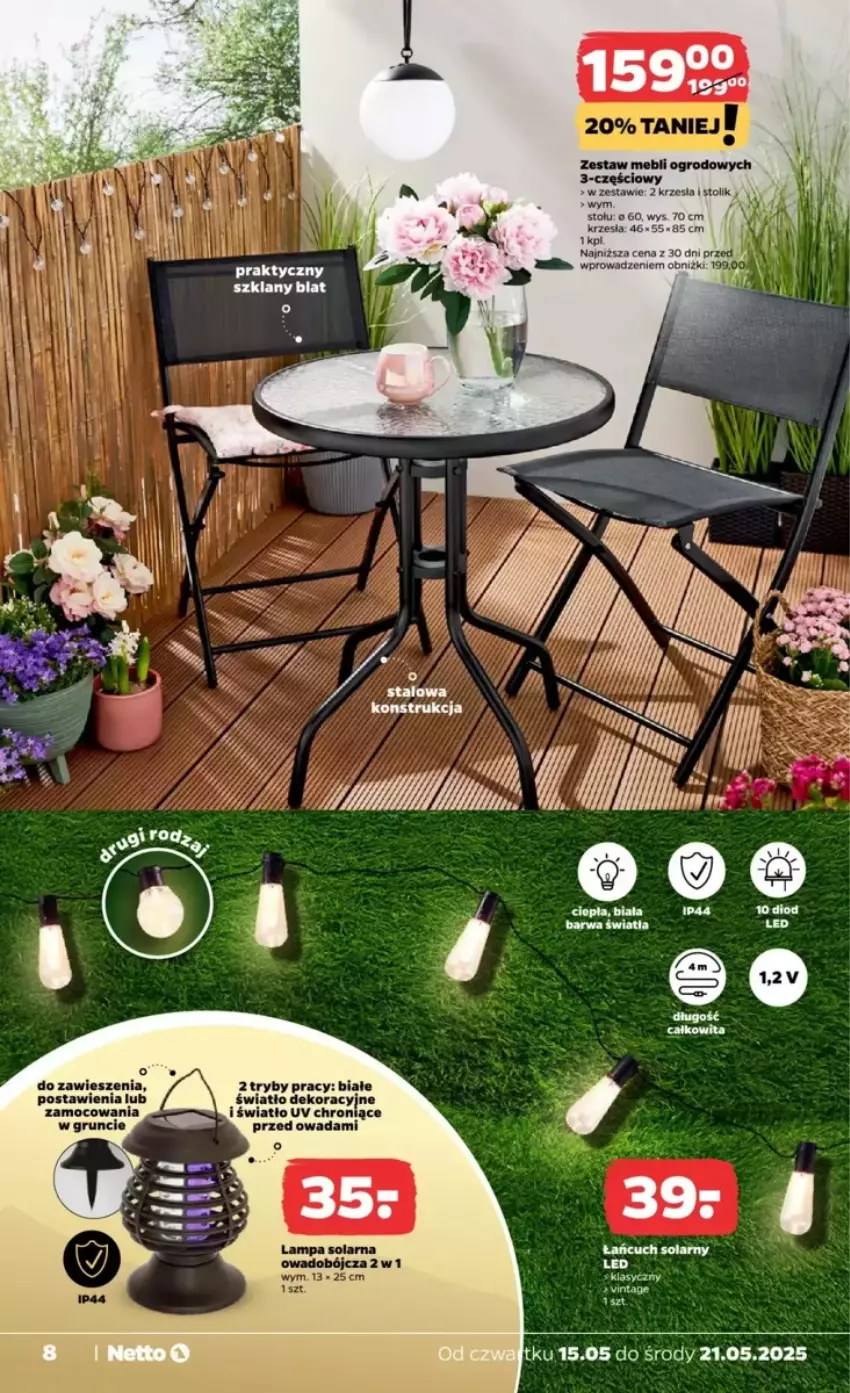 Gazetka promocyjna Netto - ważna 15.05 do 21.05.2025 - strona 9 - produkty: Lampa