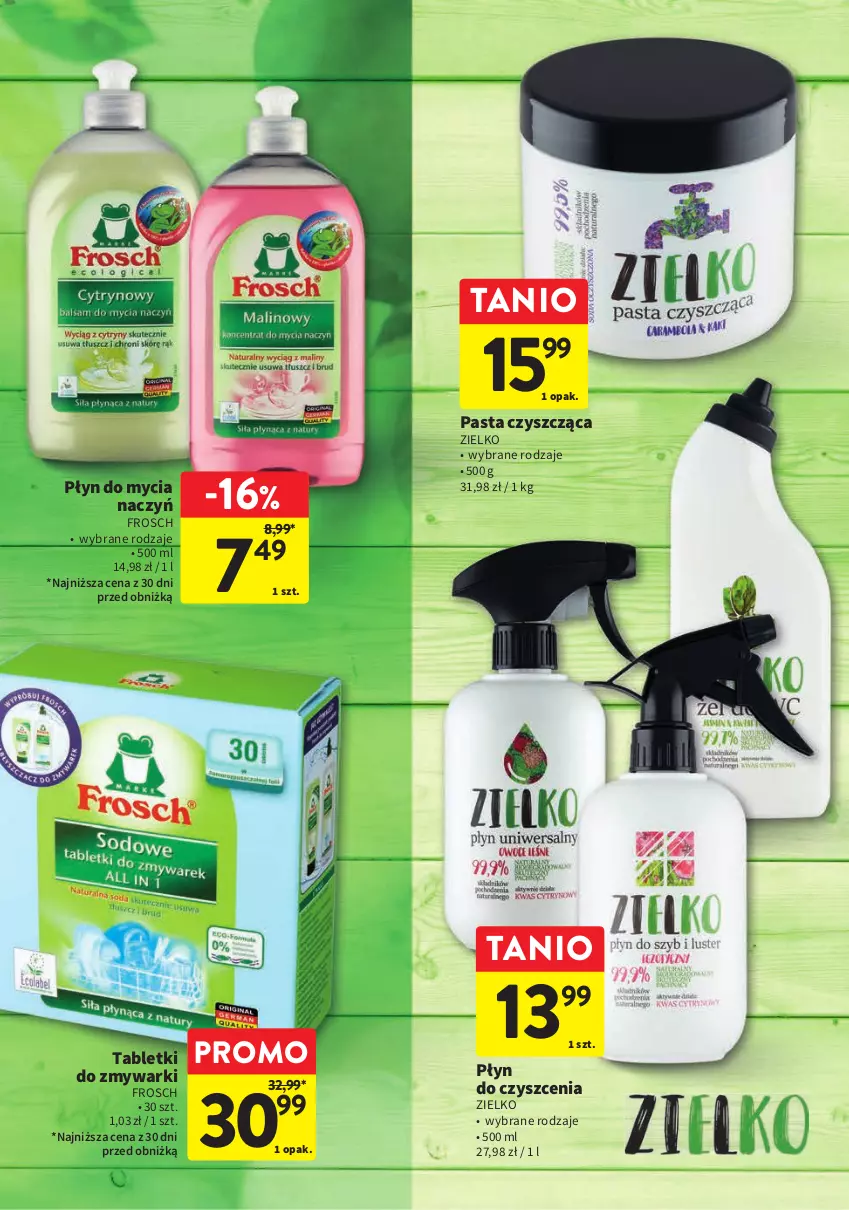 Gazetka promocyjna Intermarche - Gazetka Intermarche - ważna 13.07 do 26.07.2023 - strona 9 - produkty: Do mycia naczyń, Frosch, Mars, Mydło, Płyn do mycia, Płyn do mycia naczyń, Płyn do wc, Tablet, Tabletki do zmywarki, Wino, Zmywarki