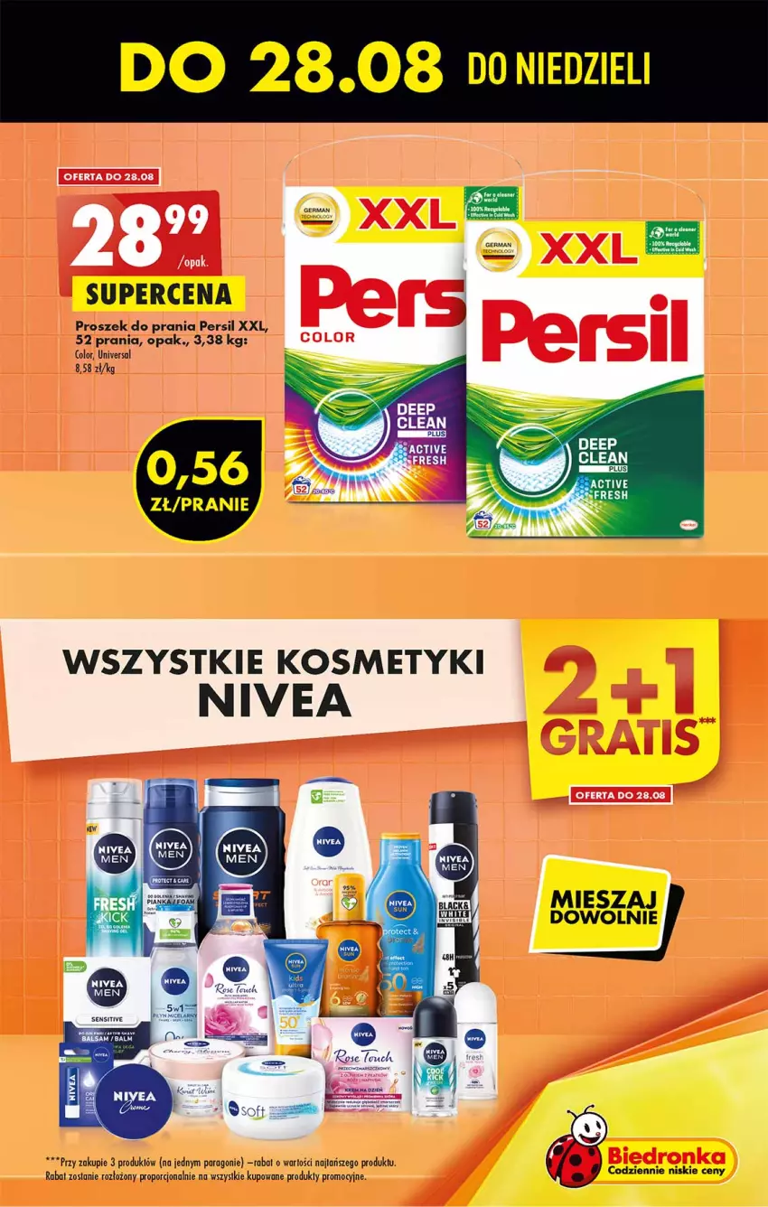 Gazetka promocyjna Biedronka - W tym tygodniu - ważna 25.08 do 31.08.2022 - strona 9 - produkty: Persil, Por, Proszek do prania