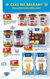 Gazetka promocyjna Biedronka - W tym tygodniu - Gazetka - ważna od 31.08 do 31.08.2022 - strona 28 - produkty: Oliwki zielone, Ser, Gra, Oliwki, Papryka, Pasta warzywna, Feta, Chleb, Grill, Gres, Pomidory