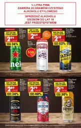 Gazetka promocyjna Biedronka - W tym tygodniu - Gazetka - ważna od 31.08 do 31.08.2022 - strona 47 - produkty: Piwa, Piwo, Sok, Koc, Gra, Heineken, Tatra, Okocim, Kozel, LG, Fa