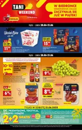 Gazetka promocyjna Biedronka - Tani Weekend - Gazetka - ważna od 21.06 do 21.06.2025 - strona 1 - produkty: Piwa, Piwo, Top, Ser, Por, Koc, Gra, Papier, Philips, Praliny, Karp, Raffaello, Tyskie, Rajstopy, Pojemnik, Skarpetki, Tera, Warka, Tefal, Gatta, Klocki, Grill, Kiełbasa, Baryłki, Kiełbasa śląska, Fa