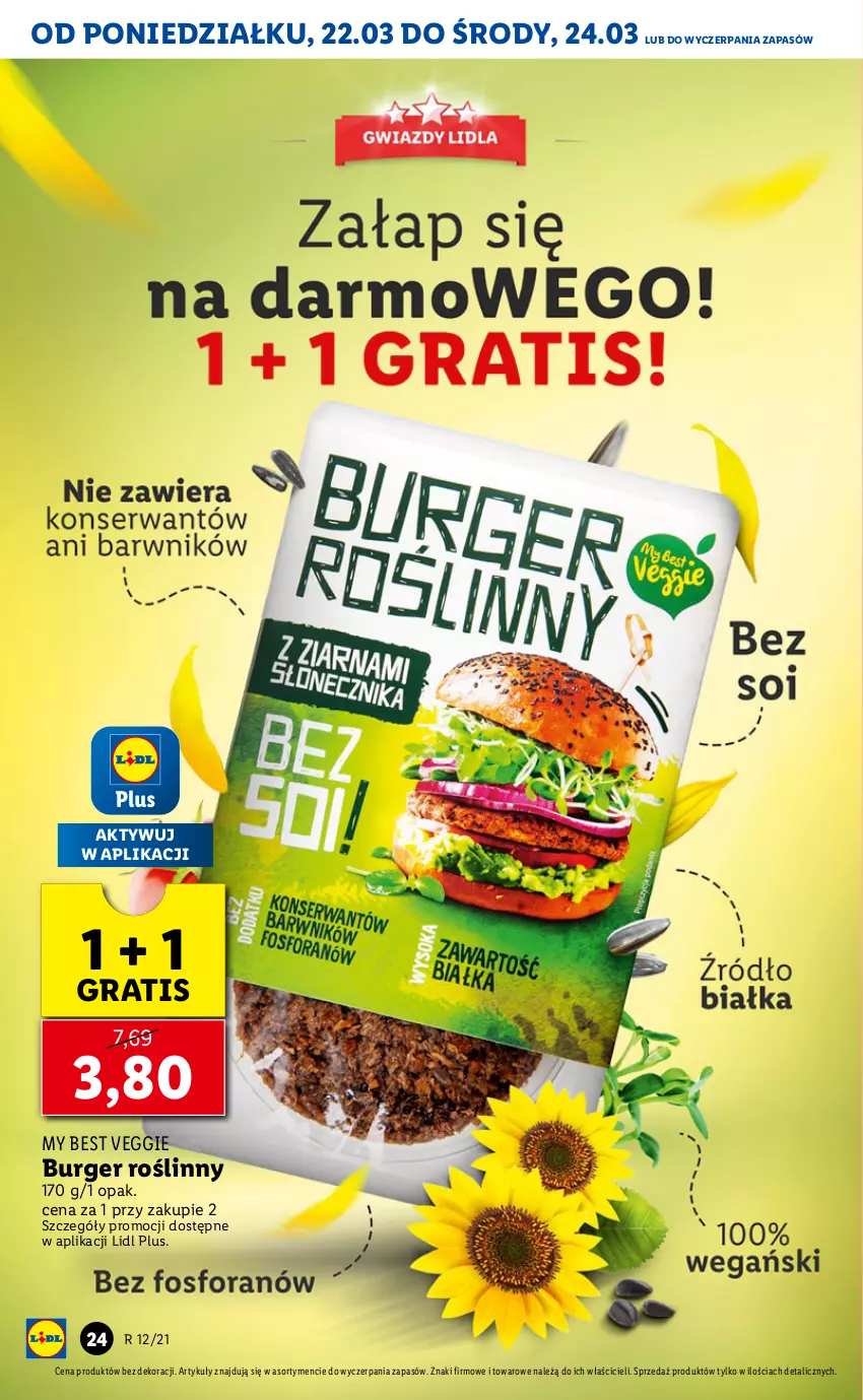 Gazetka promocyjna Lidl - Wielkanoc - ważna 22.03 do 24.03.2021 - strona 24 - produkty: Burger, Gra