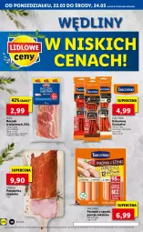 Gazetka promocyjna Lidl - Wielkanoc - Gazetka - ważna od 24.03 do 24.03.2021 - strona 14 - produkty: Polędwica, Por, Parówki, Parówki z szynki, Tarczyński, PIKOK, Boczek, Kabanos