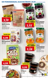 Gazetka promocyjna Lidl - Wielkanoc - Gazetka - ważna od 24.03 do 24.03.2021 - strona 39 - produkty: Lubella, Pur, Mus, Bell, Dżem, Danio, Bella