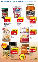 Gazetka promocyjna Lidl - Wielkanoc - Gazetka - ważna od 24.03 do 24.03.2021 - strona 49 - produkty: Por, Kawa, Sante, Polskie Młyny, Mąka, Miód, Mola, Marmolada, Basia, Chleb, Mąka pszenna, Masło, Masło orzechowe