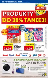 Gazetka promocyjna Lidl - Wielkanoc - Gazetka - ważna od 24.03 do 24.03.2021 - strona 59 - produkty: Por, Somat gold, Zawieszki, Bref, Tablet, Somat, Zmywarki, Tabletki do zmywarki