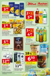 Gazetka promocyjna Auchan - 30 Lat Supermarket - Gazetka - ważna od 04.04 do 04.04.2026 - strona 7 - produkty: Lubella, Makaron, Sos, Rexona, Bell, Dezodorant, Winiary, Coca-Cola, Lipton, Fanta, E. Wedel, Bella, Sprite, Kakao, Napój, Nivea, Kokos, Fa