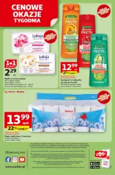 Gazetka promocyjna Auchan - ROZKRĘCAMY LATO Supermarket - Gazetka - ważna od 02.07 do 02.07.2025 - strona 14 - produkty: Fructis, Ser, Gra, Papier, Róża, Papier toaletowy, Szampon, Odżywka, Mydło, Luksja