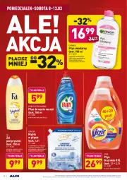 Gazetka promocyjna Aldi - ALE! CENA w ALDI - Gazetka - ważna od 20.03 do 20.03.2021 - strona 20 - produkty: Płyn do prania, Makijaż, Mydło w płynie, Ryż, Por, Do mycia naczyń, Płyn micelarny, Płyn do mycia naczyń, Tera, Vizir, Garnier, Fairy, Płyn do mycia, Mydło, Luksja, Fa