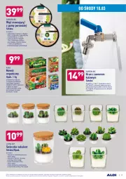 Gazetka promocyjna Aldi - ALE! CENA w ALDI - Gazetka - ważna od 20.03 do 20.03.2021 - strona 29 - produkty: Por, Gra, Nawóz, Sukulent, Dźwig, Cement