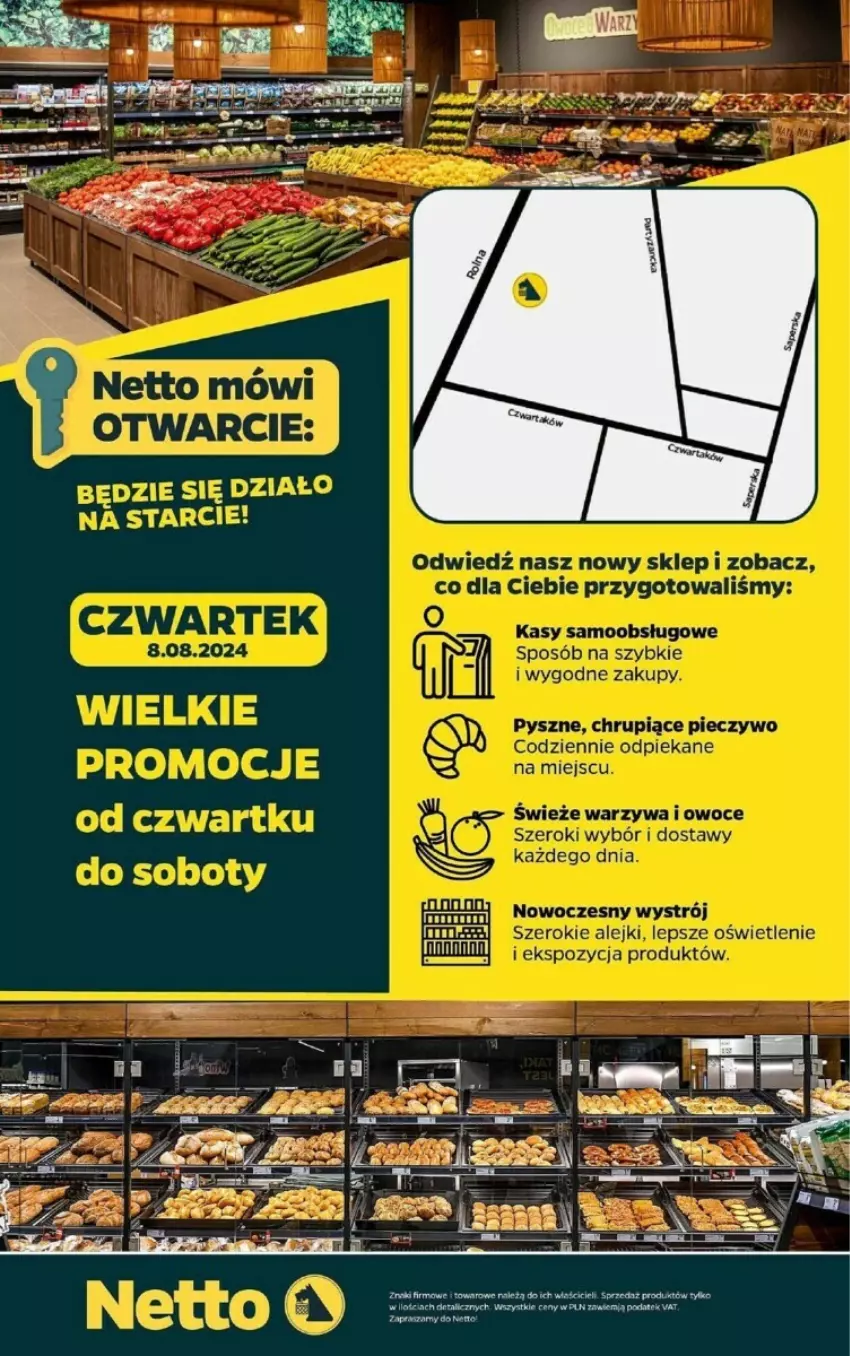 Gazetka promocyjna Netto - ważna 08.08 do 10.08.2024 - strona 8 - produkty: Owoce, Piec, Warzywa, Warzywa i owoce