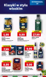 Gazetka promocyjna Lidl - GAZETKA - Gazetka - ważna od 03.07 do 03.07.2024 - strona 27 - produkty: Ocet balsamiczny, Kapary, Oliwki, Bell, Oliwa z oliwek, Bella, Suszone pomidory, Olej, Ocet, Pomidory, Oliwa