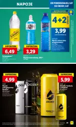 Gazetka promocyjna Lidl - GAZETKA - Gazetka - ważna od 03.07 do 03.07.2024 - strona 45 - produkty: Gra, Napój energetyczny, Napoje, Schweppes, Napój izotoniczny, Oshee, Woda mineralna, Woda, Herbata, Napój