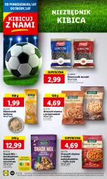 Gazetka promocyjna Lidl - GAZETKA - Gazetka - ważna od 03.07 do 03.07.2024 - strona 50 - produkty: BIC, Orzeszki, Słonecznik turecki, Słonpol, Orzeszki ziemne, Fa