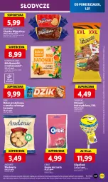 Gazetka promocyjna Lidl - GAZETKA - Gazetka - ważna od 03.07 do 03.07.2024 - strona 55 - produkty: Ciastka, Gry, Chrupki, Tonik, Orbit, Baton, Piña Colada, Mango, Melon, Biszkopty, Psi Patrol