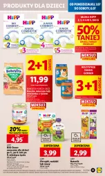 Gazetka promocyjna Lidl - GAZETKA - Gazetka - ważna od 03.07 do 03.07.2024 - strona 59 - produkty: Deser owocowy, HiPP, Ser, Ryż, Por, Mus, Gra, Gerber, BoboVita, Chrupki, Owsianka, Tonik, Dzieci, Baton, Deser, Hipp Bio