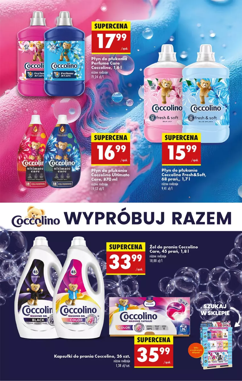 Gazetka promocyjna Biedronka - Od Czwartku - ważna 20.02 do 26.02.2025 - strona 73 - produkty: Coccolino, Kapsułki do prania, Lack, Perfum