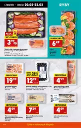 Gazetka promocyjna Biedronka - Od Czwartku - Gazetka - ważna od 26.02 do 26.02.2025 - strona 37 - produkty: Halibut, Sos, Filet z morszczuka, Filet z pstrąga, Pstrąg, Krewetki