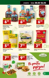 Gazetka promocyjna Biedronka - Od Czwartku - Gazetka - ważna od 26.02 do 26.02.2025 - strona 44 - produkty: Ketchup, Makaron, Kask, Tortilla, Sante, Bajgle, Tagliatelle, Kotlet, Pudliszki, Fa