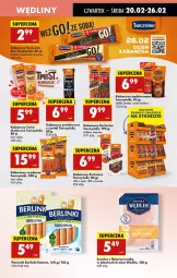 Gazetka promocyjna Biedronka - Od Czwartku - Gazetka - ważna od 26.02 do 26.02.2025 - strona 50 - produkty: Kurczak, Cheddar, Parówki, Drób, Szynka, Tarczyński, Kabanos, Suszone pomidory, Berlinki, Pomidory