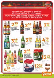 Gazetka promocyjna Gama - Gazetka Gama - Gazetka - ważna od 06.06 do 06.06.2024 - strona 11 - produkty: Piwa, Piwo, Piec, Książęce, Sok, Gra, Somersby, Namysłów, Kasztelan, Radler, Grill, Harnaś, Napój