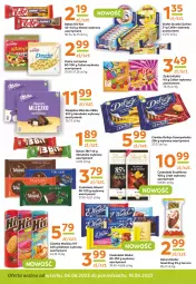 Gazetka promocyjna Gama - Gazetka Gama - Gazetka - ważna od 06.06 do 06.06.2024 - strona 4 - produkty: Kit Kat, Ciastka, Jutrzenka, Wawel, Mleczko, Grześki, Czekolada, Ferrero, Delicje, Baton, Kinder, Lindt, Milka