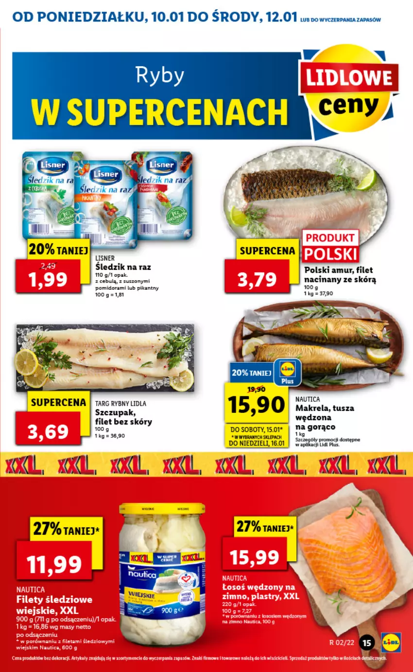 Gazetka promocyjna Lidl - GAZETKA - ważna 10.01 do 12.01.2022 - strona 15 - produkty: Lisner, Tusz, Zupa