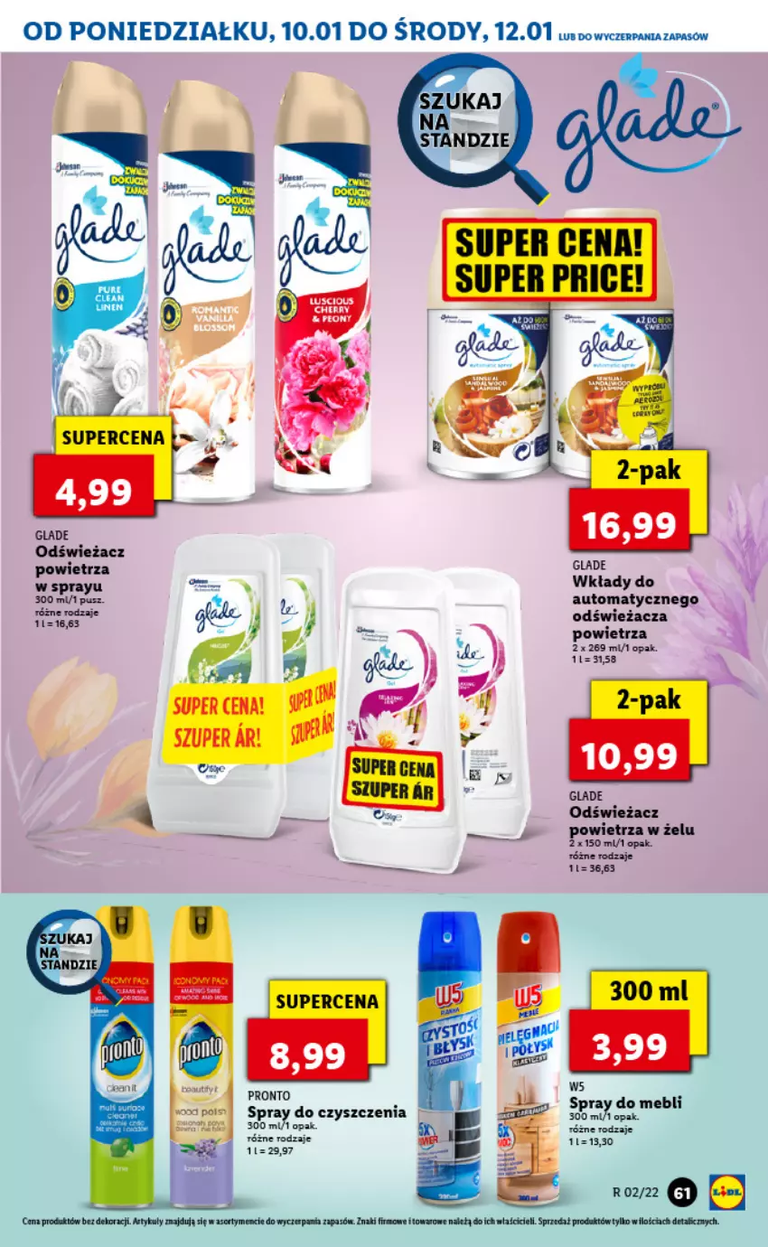 Gazetka promocyjna Lidl - GAZETKA - ważna 10.01 do 12.01.2022 - strona 61 - produkty: LANA, Odświeżacz powietrza