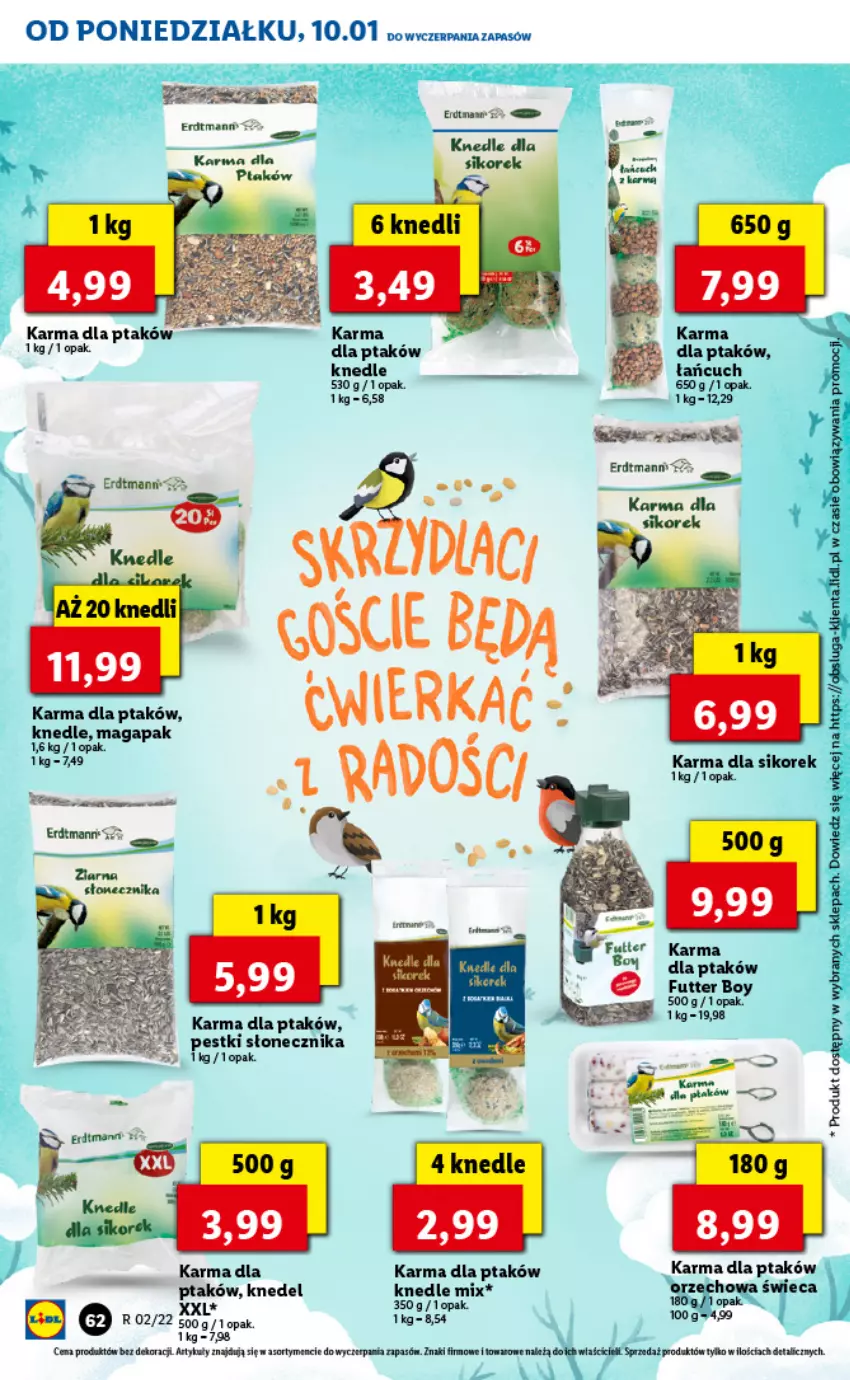 Gazetka promocyjna Lidl - GAZETKA - ważna 10.01 do 12.01.2022 - strona 62 - produkty: Knedle