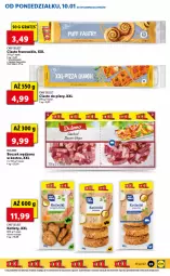 Gazetka promocyjna Lidl - GAZETKA - Gazetka - ważna od 12.01 do 12.01.2022 - strona 23 - produkty: Ciasto francuskie, Gra, Dulano, Kotlet, Boczek, Fa