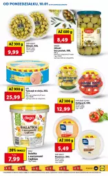 Gazetka promocyjna Lidl - GAZETKA - Gazetka - ważna od 12.01 do 12.01.2022 - strona 29 - produkty: Sałatka, Hummus, Warzywa, Mus, Oliwki, Stek, Sałat, Tuńczyk, Olej, Fa