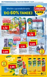 Gazetka promocyjna Lidl - GAZETKA - Gazetka - ważna od 12.01 do 12.01.2022 - strona 49 - produkty: LANA, Dzieci, Woda mineralna, Woda, Napój, Herbapol, Psi Patrol, Fa