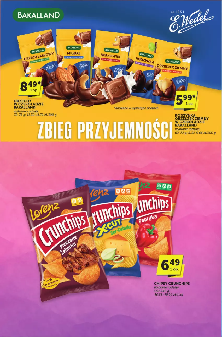 Gazetka promocyjna ABC - ważna 06.03 do 18.03.2025 - strona 22 - produkty: Bakalland, Chipsy, Crunchips