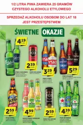 Gazetka promocyjna ABC - Gazetka - ważna od 18.03 do 18.03.2025 - strona 25 - produkty: Piwa, Piwo, Książęce, Gin, Gra, Somersby, Heineken, Tyskie, Carlsberg, Napój