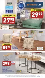 Gazetka promocyjna Aldi - Zaplanuj zakupy wcześniej - Gazetka - ważna od 24.09 do 24.09.2022 - strona 11 - produkty: Ręcznik kąpielowy, Hiacynt, Stolik, Kosz, Wełna, Ręcznik