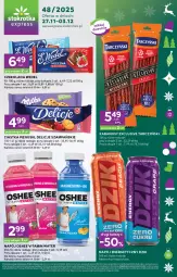 Gazetka promocyjna Stokrotka - Stokrotka Express - Gazetka - ważna od 03.12 do 03.12.2025 - strona 1 - produkty: Ciastka, Warzywa, Sok, Tarczyński, Czekolada, Oshee, Delicje, Owoce, Kabanos, Mięso