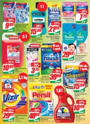 Gazetka promocyjna Dino - Gazetka - Gazetka - ważna od 14.09 do 14.09.2021 - strona 19 - produkty: Płyn do prania, Mydło w płynie, Mus, Gra, Listerine, Pampers, Papier, Finish, Bref, Pieluchy, Tablet, Proszek do prania, Persil, Vizir, Woolite, Płyn do płukania, Ręcznik, Always, Podpaski, Gillette, Mydło, Zmywarki, Kapsułki do prania, Fa