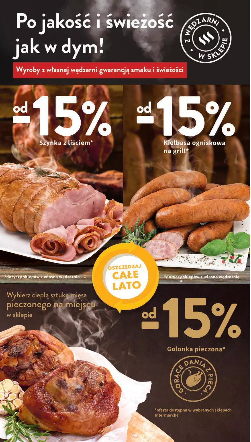 Gazetka promocyjna Intermarche - Gazetka Intermarche - ważna 20.07 do 26.07.2023 - strona 20 - produkty: Gin, Kiełbasa, Szynka