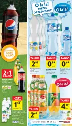Gazetka promocyjna Intermarche - Gazetka Intermarche - Gazetka - ważna od 26.07 do 26.07.2023 - strona 15 - produkty: Sok, Gra, LANA, Napój gazowany, Napój niegazowany, Woda, Napój