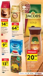 Gazetka promocyjna Intermarche - Gazetka Intermarche - Gazetka - ważna od 26.07 do 26.07.2023 - strona 29 - produkty: Kawa rozpuszczalna, Kawa ziarnista, Kawa mielona, Kawa, Velvet, Tetley, Lavazza, Jacobs, Herbata