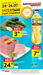 Gazetka promocyjna Intermarche - Gazetka Intermarche - Gazetka - ważna od 26.07 do 26.07.2023 - strona 40 - produkty: Ser, Ogórek, Szynka konserwowa, Szynka, Tarczyński, Grunt, Olej