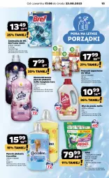 Gazetka promocyjna Netto - Artykuły spożywcze - Gazetka - ważna od 23.08 do 23.08.2023 - strona 15 - produkty: Płyn do prania, Por, Coccolino, Zawieszka do wc, Bref, Air Wick, Płyn do płukania, Ariel, Kapsułki do prania