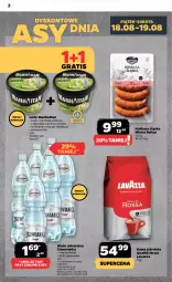 Gazetka promocyjna Netto - Artykuły spożywcze - Gazetka - ważna od 23.08 do 23.08.2023 - strona 2 - produkty: Gra, Kawa ziarnista, Kawa, Lody, Czekolada, Lavazza, Woda mineralna, Woda, Mango, Cisowianka, Kiełbasa, Kiełbasa śląska