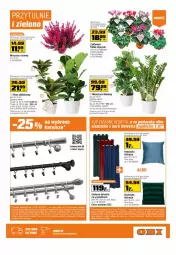 Gazetka promocyjna Obi - Gazetka OBI - Gazetka - ważna od 24.10 do 24.10.2023 - strona 7 - produkty: Cyklamen, Tera, Zasłona, Velvet, Siedzisko, Poduszka