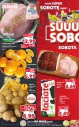 Gazetka promocyjna Kaufland - OFERTA TYGODNIA - Gazetka - ważna od 19.10 do 19.10.2022 - strona 2 - produkty: Piec, Szynka wieprzowa, Stek, Ziemniaki, Pomarańcze, Szynka, Waga, Grunt, Olej, Mleko