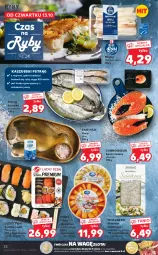 Gazetka promocyjna Kaufland - OFERTA TYGODNIA - Gazetka - ważna od 19.10 do 19.10.2022 - strona 22 - produkty: Pstrąg tęczowy, Karp, Sałat, Sushi, Pstrąg, Mintaj, Waga, Olej, Fa