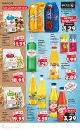 Gazetka promocyjna Kaufland - OFERTA TYGODNIA - Gazetka - ważna od 19.10 do 19.10.2022 - strona 38 - produkty: Pistacje, Sok, Pur, Gra, 7up, Lemoniada, Mieszanka studencka, Granat, Mirinda, Napoje, Pepsi, Fortuna, Sok jabłkowy, Oranżada, Napój gazowany, Limonka, Woda mineralna, Arbuz, Woda, Napój, Helio, Hortex