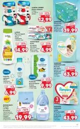 Gazetka promocyjna Kaufland - OFERTA TYGODNIA - Gazetka - ważna od 19.10 do 19.10.2022 - strona 41 - produkty: Płyn do prania, Płyn do kąpieli, Pampers, Pieluchy, Aquafresh, Majtki, Ananas, Pasta do zębów, Canpol, Chusteczki, Szampon, Dzieci, Kubek, Pieluchomajtki, Luksja, Podkład