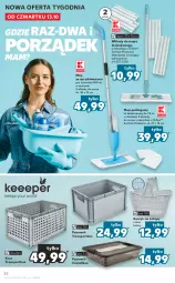 Gazetka promocyjna Kaufland - OFERTA TYGODNIA - Gazetka - ważna od 19.10 do 19.10.2022 - strona 52 - produkty: Teleskop, Por, Mop, Surf, Kosz, Pojemnik, Tran, Sport, Fa